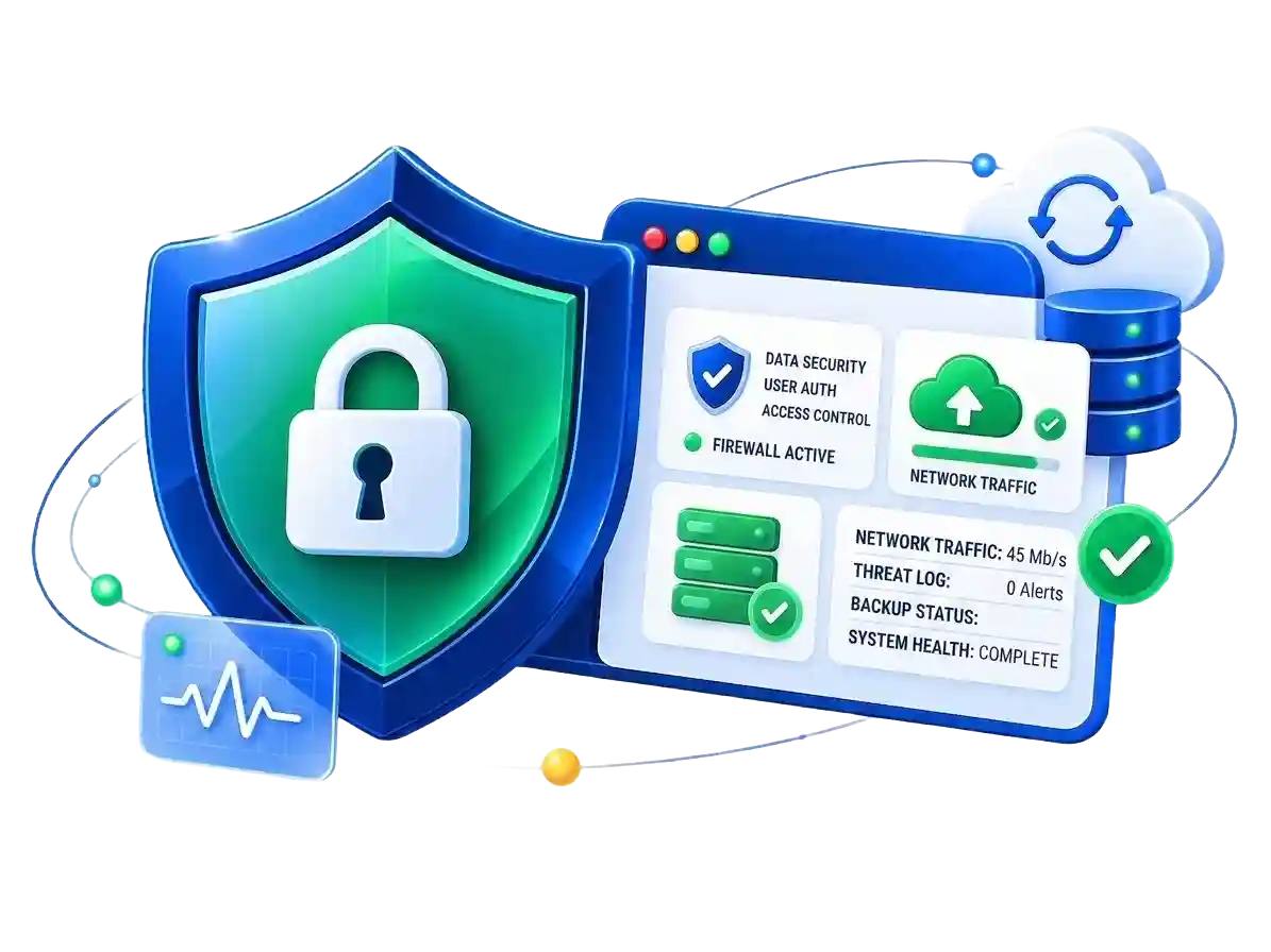 Website care security backups and monitoring for local service businesses